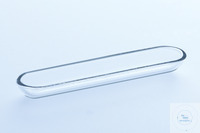 Verbrennungsschiffchen ohne Öse Abmessungen 78 x 18 x 8mm