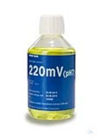 2Artikelen als: BUFFER SOL. REDOX UH=427MV 220MV 25°C BUFFER SOL. REDOX UH=427MV 220MV 25°C