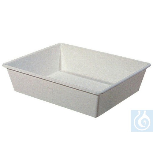 Schalen aus Weiss ABS, Abmessung L x T x H : 25...