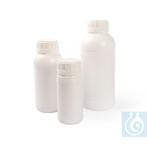 Runde Flasche 500 ml, HDPE, Originalitaetsversc...