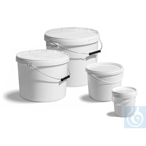 Bucket in PP, volume = 5 litre, &Oslash; top x ...