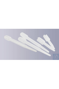 Dropping pipette, LDPE, natural, without graduation, ca. 2,4 ml, length 155 mm Dropping pipette,...