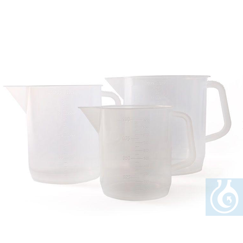 Messbecher PP mit Henkel, 2000 ml, graduiert mi...