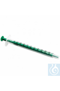 Tuberculine spuiten tweedelig Normject 1 ml, pak = 100 st, karton = 18 pak, ster Tuberculine...