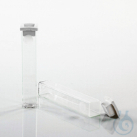 DB424/S Glass Tube with White Lid in Pack of 5, 2-12ml,Path Length 13.5 mm...