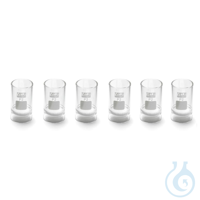 Glass crucible P2 6pcs/box Glass crucible P2 6pcs/box