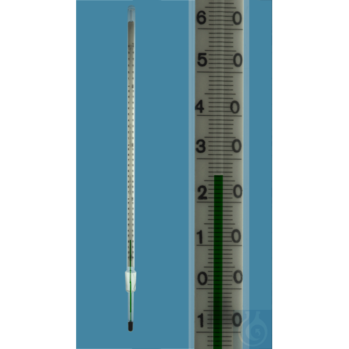 Thermometer with standard ground joint NS 14,5/...