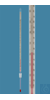 Thermometer mit Normschliff NS 14,5/23, ähnlich DIN, Einschlussform, -10+150:0,5°C, Kapillare...