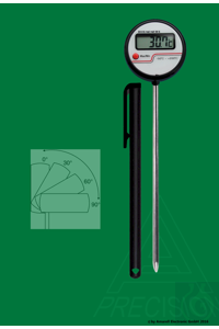 Thermomètre électronique numérique, Vario Therm, -50...+200:0,1°C, tête réglable, sonde de...