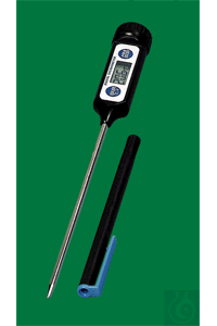 Elektronische digitale thermometer, Maxi-Pen, -50...+200:0,1°C, omschakelbaar naar °F,...