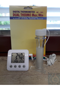 Electronic indoor-/outdoor thermometer "Dual Thermo Max/Min",...