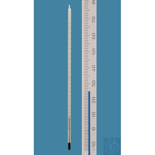 Allgebrauchsthermometer, Stabform, -10/0+250:1&...