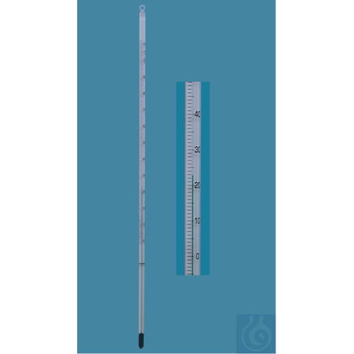 Allgebrauchsthermometer, Stabform, -10/0+110:1&...