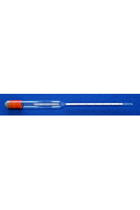 Density hydrometer, type 00, 0,600-0,660:0,001g/cm³, 300mm long, reference...