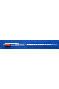 38Articles like: Density hydrometer, 0,600-0,700:0,001g/cm³, 300mm long, reference temperature...