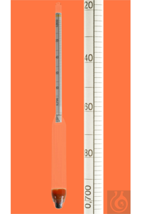 12samankaltaiset artikkelit Density hydrometer, type M100-060, DIN12791/BS 718, 0,600-0,700:0,002g/cm³,...