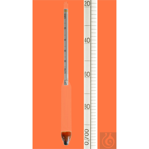 Dichte-Araeometer, Typ M100-140, DIN 12791/BS 7...