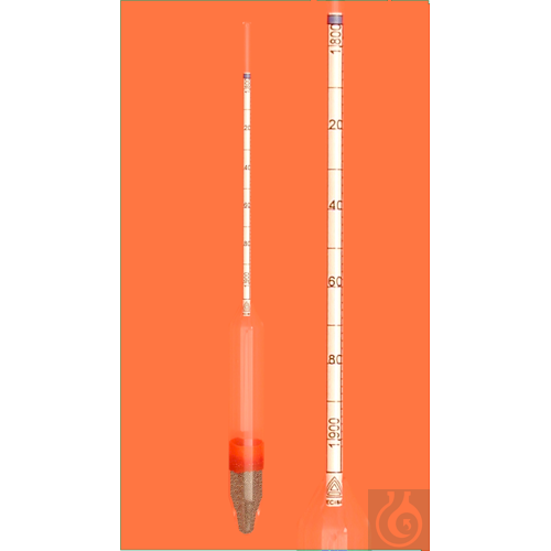 Dichte-Araeometer, Typ M100-180, DIN 12791/BS 7...