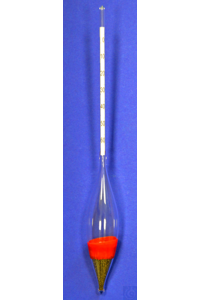 Soil Hydrometer according to ASTM, type 152H-05, -5+60:1g/l, accuracy +/- 1 scale division, 280mm...