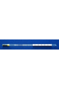 Hydrometer according to Baumé, 0-50:1/1°Bé, 250mm long, reference temperature...