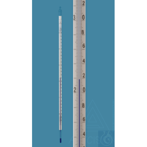 Laborthermometer, DIN 12775, Einschlussform, -5...