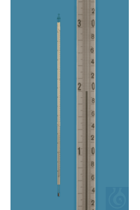 Precisie-thermometer, vergelijkbaar met ISO 656, korte vorm, gesloten type, +158+182:0,2°C,...