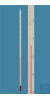 Thermometer ähnlich ASTM 58F, Stabform prismatisch, -30+120:1°F, weißbelegt, rote Spezialfüllung,...