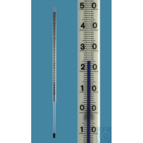 Labor-Stockthermometer, aehnlich DIN, Einschlus...