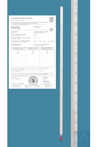 4Artikelen als: Stollingspuntthermometer, vergelijkbaar met DIN, staafvorm, 0+100:0,5°C, wit...