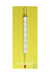 neoLab®  Amarell® Laborthermometer, DIN 12778, Einschlussform, 0+359:1°C,  Kapillare prismatisch