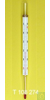 Ersatz-Zylinderthermometer, Einschlussform, 0+100:1°C, Kapillare prismatisch unbelegt, rote...