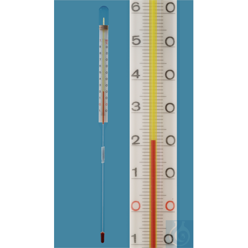 Industrie-Stockthermometer, Einschlussform, -30...