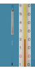 Industrie-Stockthermometer, Einschlussform, 0+200:2°C, Kapillare prismatisch gelbbelegt, rote...