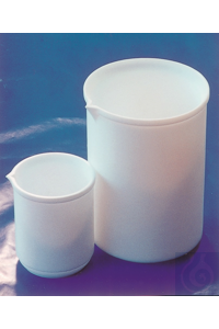PTFE beaker, height x diameter = 68 x 54 mm, 100 ml PTFE beaker, height x diameter = 68 x 54 mm,...