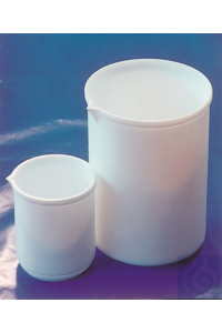 PTFE beker, hoogte x diameter = 205 x 125 mm, 2000 ml