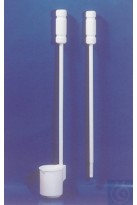 PTFE staalnamestok, beker Ø 80 mm, 500 ml PTFE staalnamestok, beker Ø 80 mm, 500 ml...