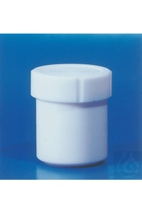 Boîte en PTFE, diamètre x dimension bouchon, 34 x 34 mm, 15 ml Boîte en PTFE, diamètre x...