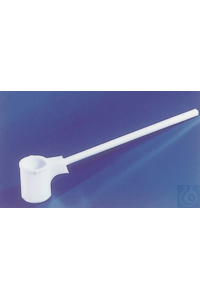 PTFE ladle, 10 ml PTFE ladle, 10 ml Ladle for sampling with fixed handle and pouring spouts on...