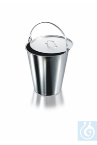 4Articles like: Bucket, stainless steel, conical, graduated, Ø 295 mm, height 255 mm, volume...