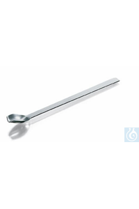 Offener Löffel, rostfreier Edelstahl, Länge 200 mm, Breite 25 mm