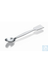 Spatellöffel, rostfreier Edelstahl, steif, breit, Länge 180 mm, Löffelbreite 30 mm