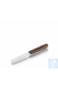 Spatelmesser, Blattlänge 100 mm, Länge 190 mm, rostfreier Edelstahl, hochelastisch, poliert,...
