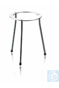 Tripod stand, steel zinc plated, inside Ø 120 mm, height 210 mm