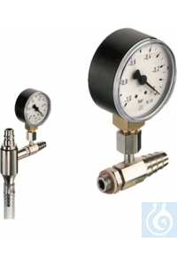 Vacuum gauge for all water jet pumps available