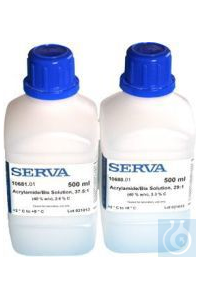 SERVA: Acrylamide/Bis Solution, 37.5:1; (40 % w/v), 2.6 % C; 1L