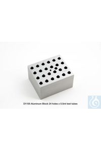 Labnet: Block, 24 x 0,5 ml Röhrchen