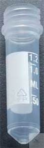 2.0ml APEX Plus, weißes Beschriftungsfeld Mikrozentrifugenröhrchen, konisch, ohn