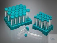 15ml APEX Essential konische Zentrifugenröhrchen aus PP, garduiert, im Beute, st
