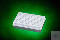 96 Well Skirted PCR Platten, natural Die Platten haben dünne Wände für ausgezeic