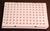96 Well Semi-Skirted LP PCR Platte, weiß Low Profile PCR Platte mit scharfer Kontrast der...